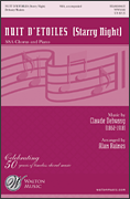 Nuit D'etoiles SSA choral sheet music cover